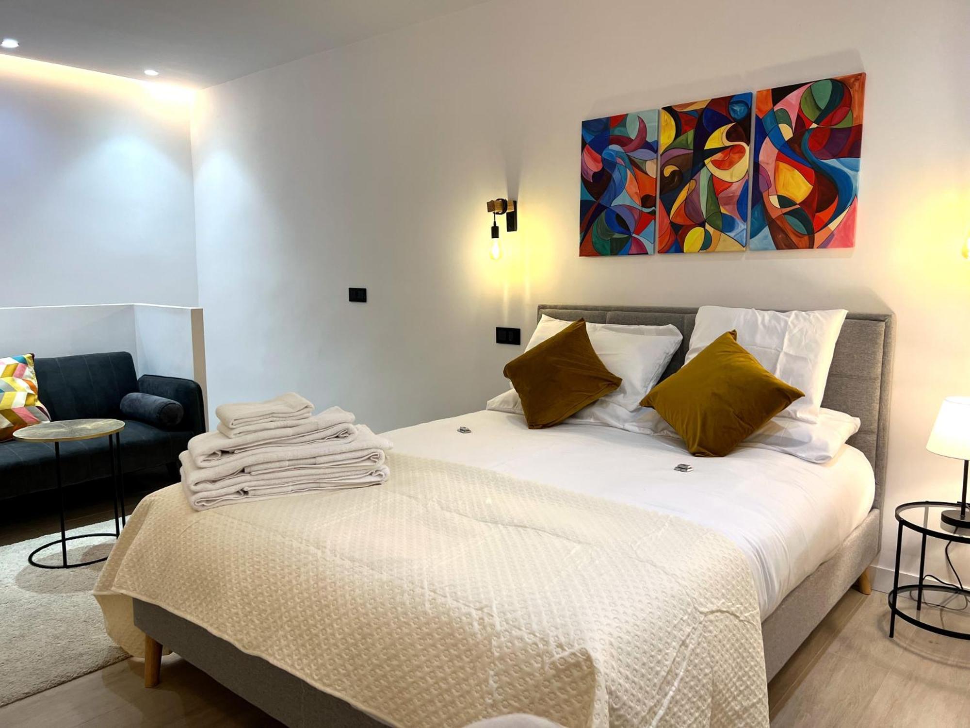 马德里Duplex Moderno Y Acogedor Junto A Atocha公寓 外观 照片