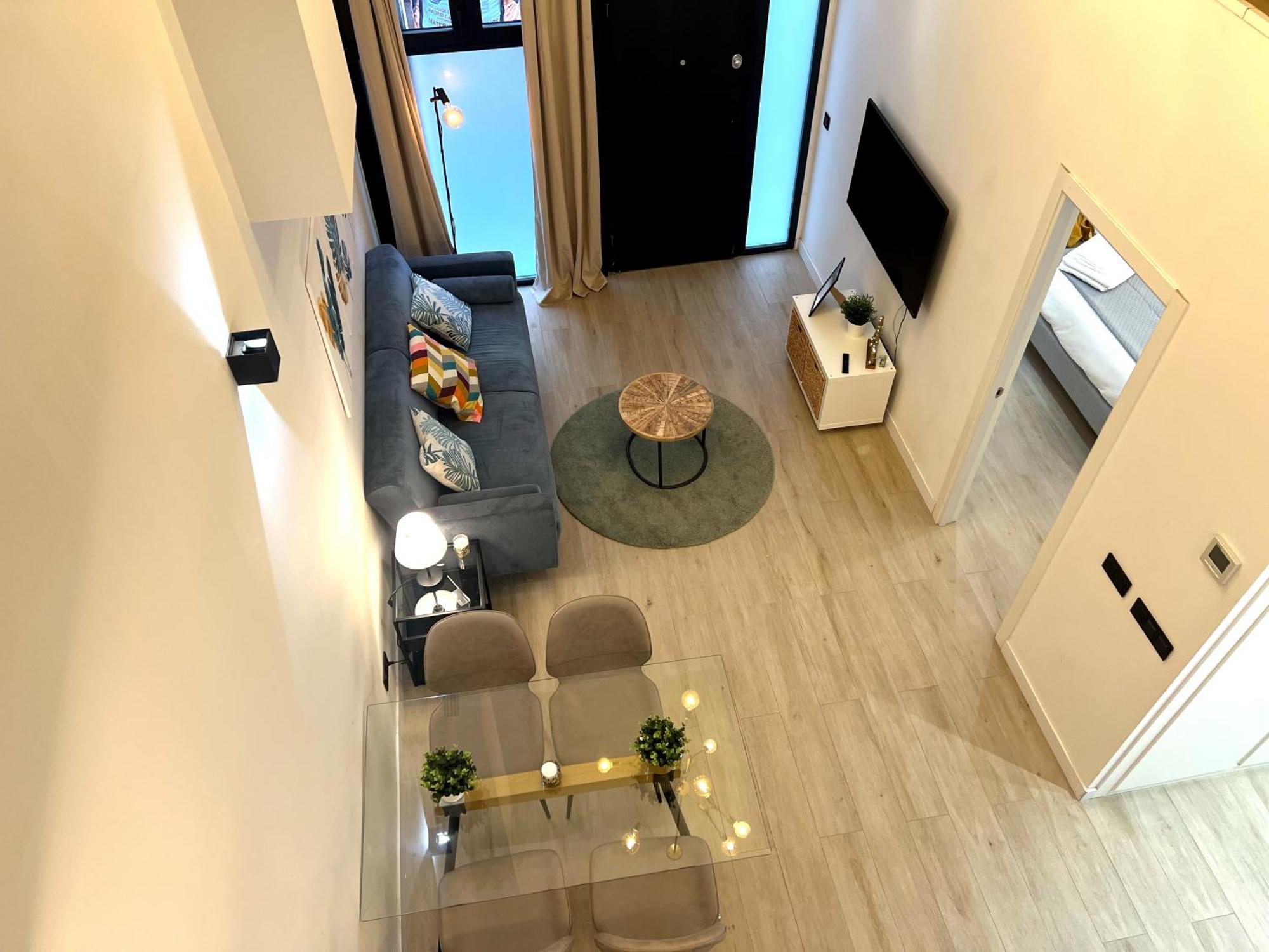 马德里Duplex Moderno Y Acogedor Junto A Atocha公寓 外观 照片