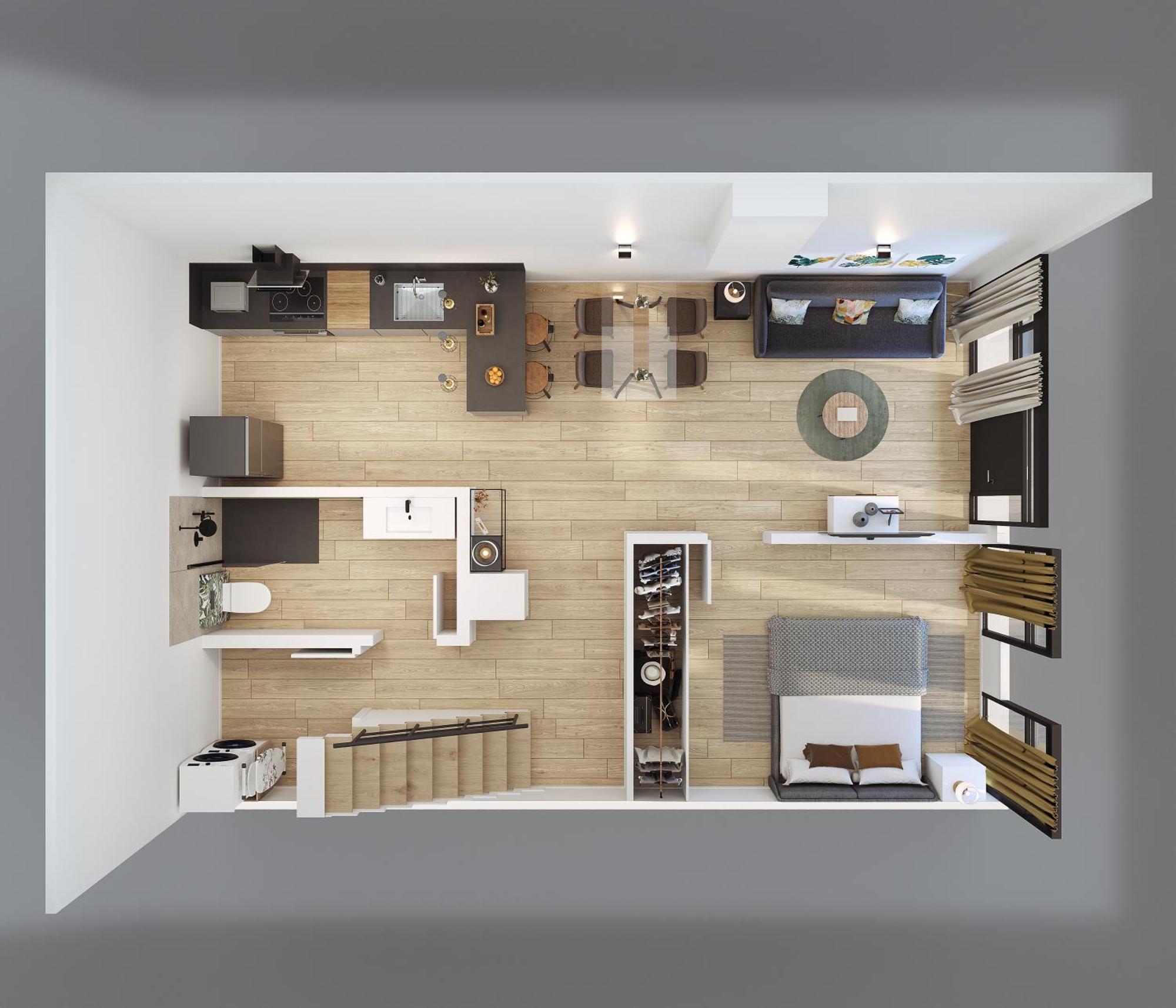 马德里Duplex Moderno Y Acogedor Junto A Atocha公寓 外观 照片